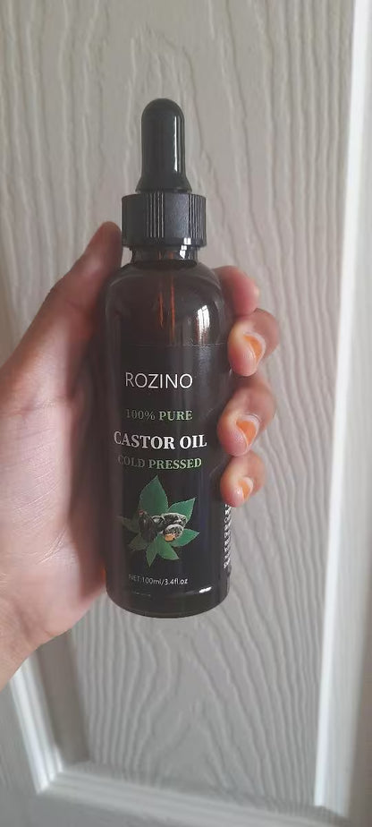 Cold Pressed Castor Oil for Hair, Lashes & Brows