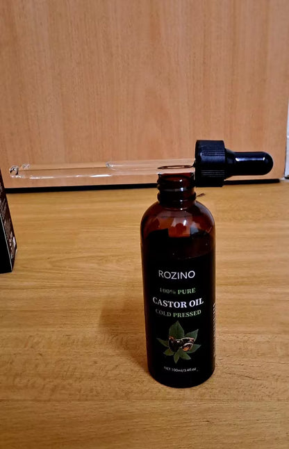 Cold Pressed Castor Oil for Hair, Lashes & Brows
