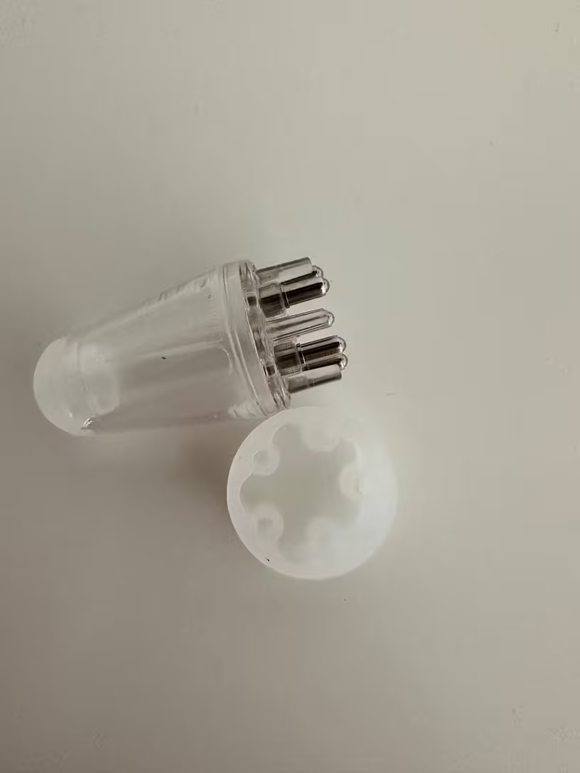 Scalp Serum Applicator & Massage Comb | No Mess Oil Delivery for Natural Hair, Protective Styles & Thinning Edges