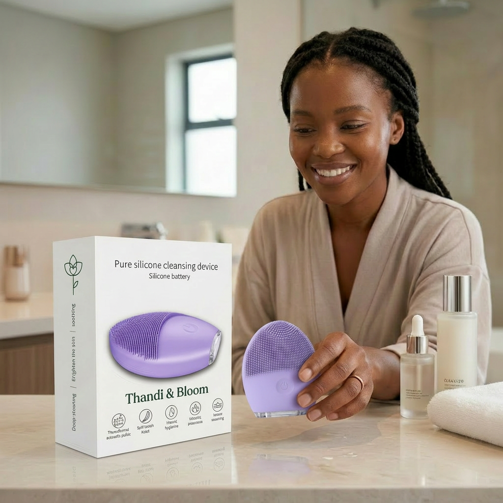 Electric Silicone Face Cleansing Brush