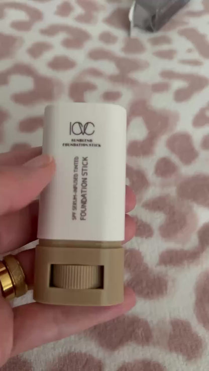 SPF 50 Tinted Sunscreen Foundation Stick | Sun Protection & Full Coverage