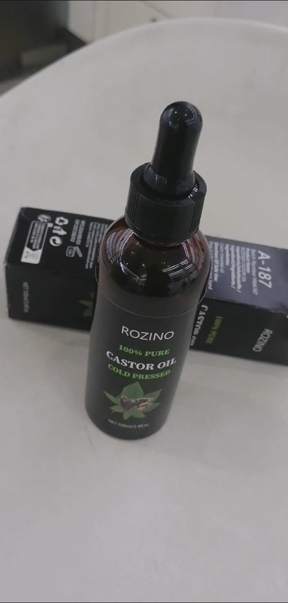Cold Pressed Castor Oil for Hair, Lashes & Brows